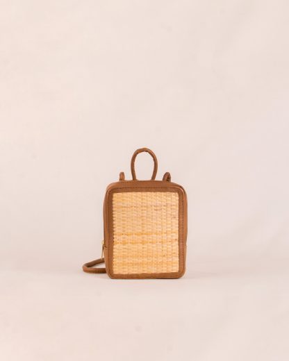 Daisy Shoulder bag caramel front