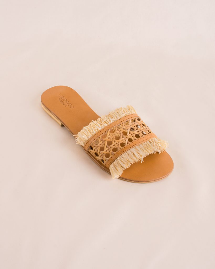 Maia Slippers Natural - Wildindo