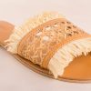 Maia Slippers Natural detail