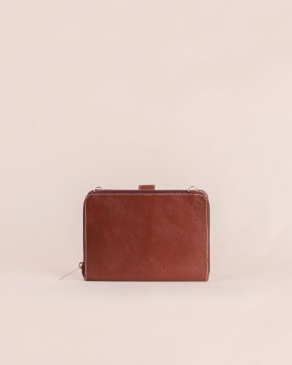 Marlot Crossbody Burgundy back