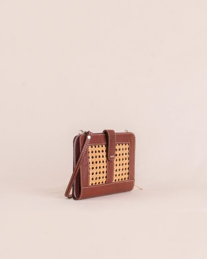 Marlot Crossbody Burgundy side