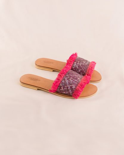 Violet Slippers Pink pair