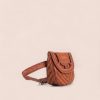 Wildindo Karen Handwoven leather fanny pack Angle