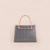 Wildindo elise bamboo tote bag blue back