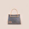 Wildindo elise bamboo tote bag blue front