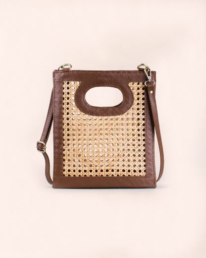 Wildindo mini madu tote leather bag Front