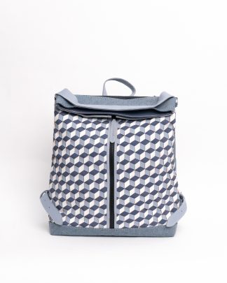 Owen backpack for men handwoven 3d pattern