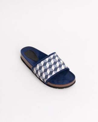 Wildindo Cuboid 3d slippers blue angle